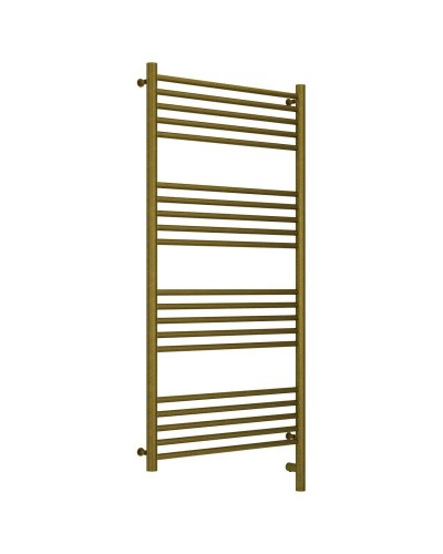 Полотенцесушитель электрический 1200х600 состаренная бронза МЭМ правый, перемычка прямая Сунержа Богема 3.0 05-5805-1260