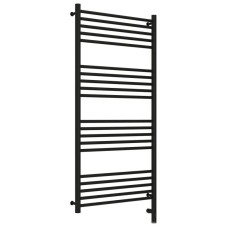 Полотенцесушитель электрический 1200х600 черный матовый МЭМ правый, перемычка прямая Сунержа Богема 3.0 31-5805-1260