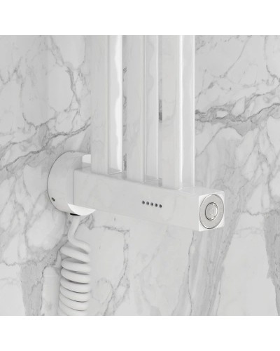 Полотенцесушитель электрический 1200х166 белый глянец Сунержа Хорда 4.0 12-0834-1200