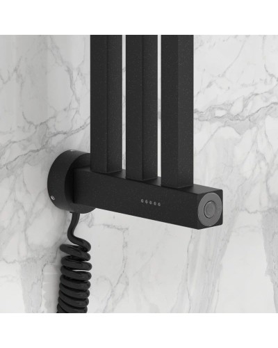 Полотенцесушитель электрический 1200х166 темный титан муар Сунержа Хорда 4.0 15-0834-1200