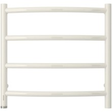 Полотенцесушитель электрический 500х500 белый глянец МЭМ левый Сунержа Галант 4.0 12-0830-5050