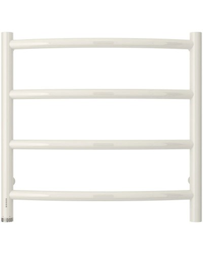 Полотенцесушитель электрический 500х500 белый глянец МЭМ левый Сунержа Галант 4.0 12-0830-5050