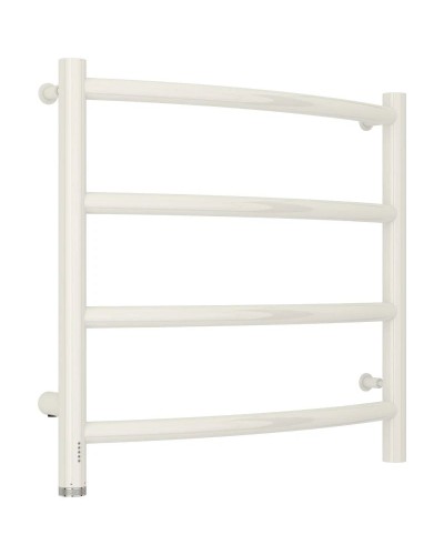 Полотенцесушитель электрический 500х500 белый глянец МЭМ левый Сунержа Галант 4.0 12-0830-5050