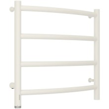 Полотенцесушитель электрический 500х500 белый матовый МЭМ левый Сунержа Галант 4.0 30-0830-5050