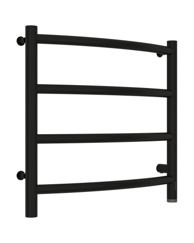 Полотенцесушитель электрический 500х500 черный матовый МЭМ правый Сунержа Галант 4.0 31-0831-5050