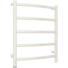 Полотенцесушитель электрический 600х500 белый глянец МЭМ левый Сунержа Галант 4.0 12-0830-6050