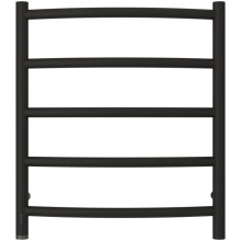 Полотенцесушитель электрический 600х500 темный титан муар МЭМ левый Сунержа Галант 4.0 15-0830-6050