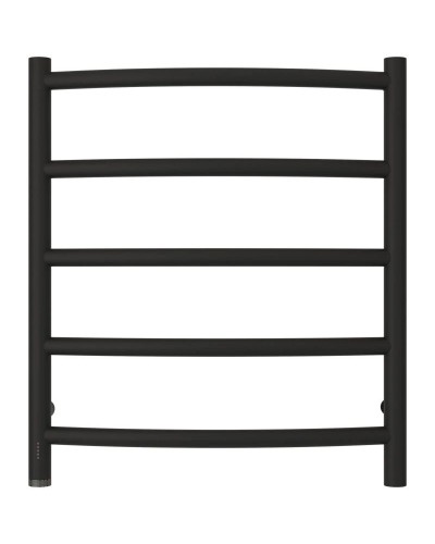 Полотенцесушитель электрический 600х500 темный титан муар МЭМ левый Сунержа Галант 4.0 15-0830-6050