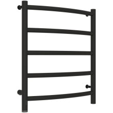 Полотенцесушитель электрический 600х500 темный титан муар МЭМ левый Сунержа Галант 4.0 15-0830-6050