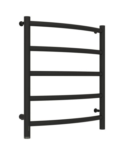 Полотенцесушитель электрический 600х500 темный титан муар МЭМ левый Сунержа Галант 4.0 15-0830-6050