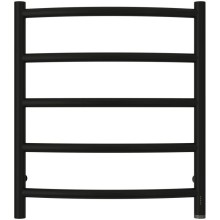 Полотенцесушитель электрический 600х500 черный матовый МЭМ правый Сунержа Галант 4.0 31-0831-6050