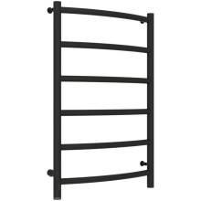 Полотенцесушитель электрический 800х500 темный титан муар МЭМ левый Сунержа Галант 4.0 15-0830-8050