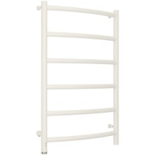 Полотенцесушитель электрический 800х500 белый матовый МЭМ левый Сунержа Галант 4.0 30-0830-8050