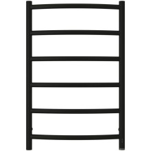 Полотенцесушитель электрический 800х500 черный матовый МЭМ правый Сунержа Галант 4.0 31-0831-8050