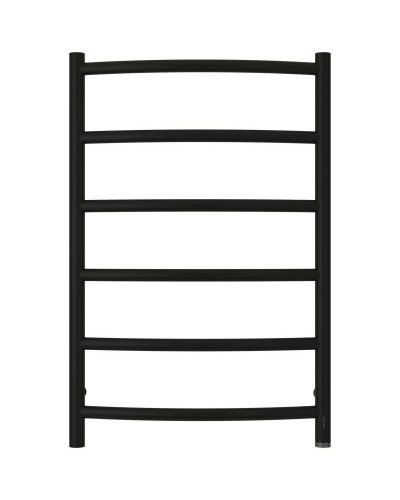 Полотенцесушитель электрический 800х500 черный матовый МЭМ правый Сунержа Галант 4.0 31-0831-8050