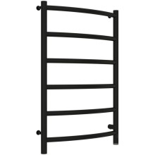 Полотенцесушитель электрический 800х500 черный матовый МЭМ правый Сунержа Галант 4.0 31-0831-8050