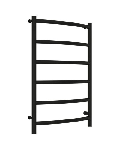 Полотенцесушитель электрический 800х500 черный матовый МЭМ правый Сунержа Галант 4.0 31-0831-8050