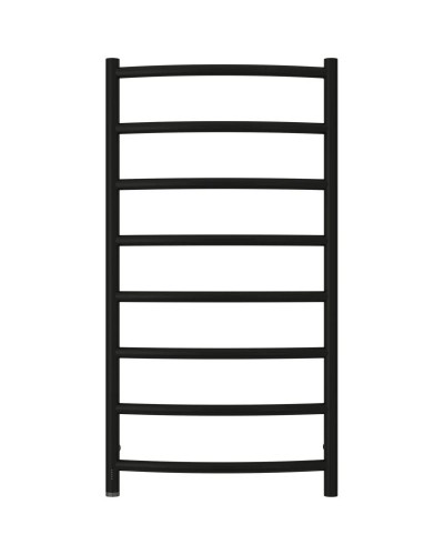 Полотенцесушитель электрический 1000х500 черный матовый МЭМ левый Сунержа Галант 4.0 31-0830-1050