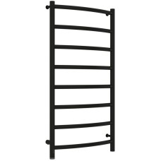 Полотенцесушитель электрический 1000х500 черный матовый МЭМ левый Сунержа Галант 4.0 31-0830-1050
