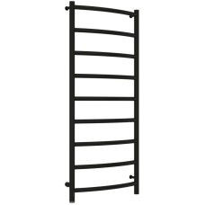 Полотенцесушитель электрический 1200х500 черный матовый МЭМ левый Сунержа Галант 4.0 31-0830-1250