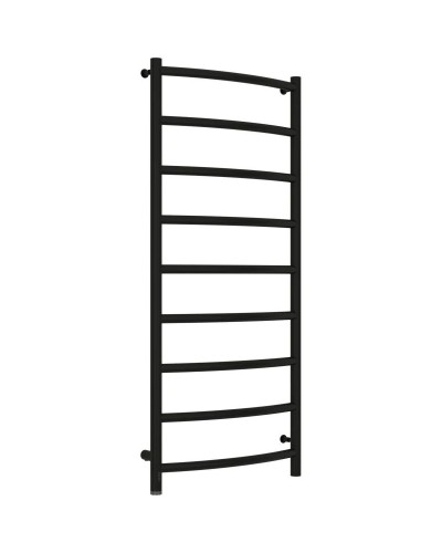 Полотенцесушитель электрический 1200х500 черный матовый МЭМ левый Сунержа Галант 4.0 31-0830-1250