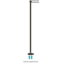 Полотенцесушитель водяной 1200х50 Сунержа Лайк EU50 00-0213-1200