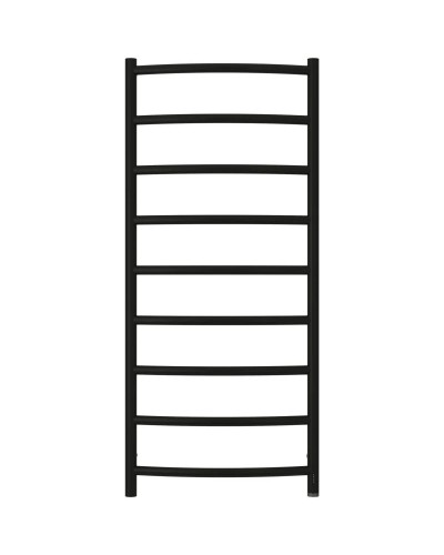 Полотенцесушитель электрический 1200х500 черный матовый МЭМ правый Сунержа Галант 4.0 31-0831-1250