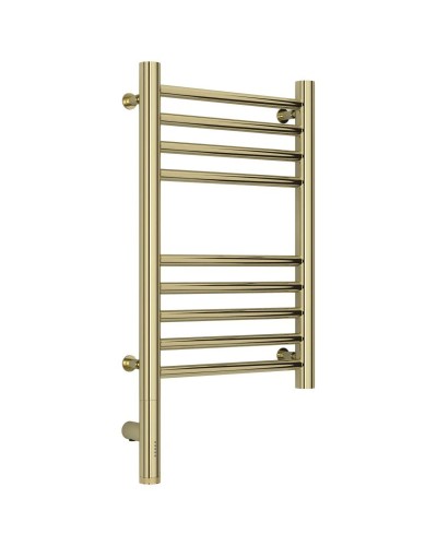 Полотенцесушитель электрический 500х300 шампань МЭМ левый, перемычка прямая Сунержа Богема 3.0 020-5804-5030