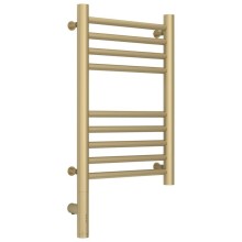 Полотенцесушитель электрический 500х300 шампань матовая МЭМ левый, перемычка прямая Сунержа Богема 3.0 022-5804-5030