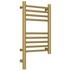 Полотенцесушитель электрический 500х300 золотой матовый МЭМ левый, перемычка прямая Сунержа Богема 3.0 032-5804-5030