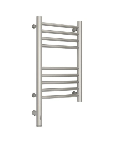 Полотенцесушитель электрический 500х300 сатин МЭМ левый, перемычка прямая Сунержа Богема 3.0 071-5804-5030