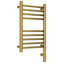 Полотенцесушитель электрический 500х300 золотой МЭМ правый, перемычка прямая Сунержа Богема 3.0 03-5805-5030