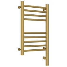 Полотенцесушитель электрический 500х300 золотой матовый МЭМ правый, перемычка прямая Сунержа Богема 3.0 032-5805-5030