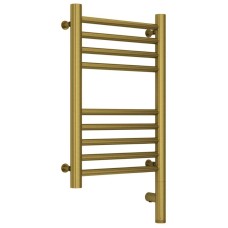 Полотенцесушитель электрический 500х300 состаренная латунь МЭМ правый, перемычка прямая Сунержа Богема 3.0 051-5805-5030