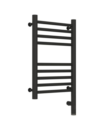 Полотенцесушитель электрический 500х300 темный титан муар МЭМ правый, перемычка прямая Сунержа Богема 3.0 15-5805-5030