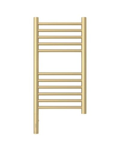 Полотенцесушитель электрический 600х300 шампань матовая МЭМ левый, перемычка прямая Сунержа Богема 3.0 022-5804-6030