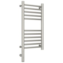 Полотенцесушитель электрический 600х300 сатин МЭМ левый, перемычка прямая Сунержа Богема 3.0 071-5804-6030