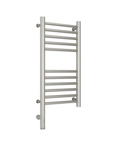 Полотенцесушитель электрический 600х300 сатин МЭМ левый, перемычка прямая Сунержа Богема 3.0 071-5804-6030