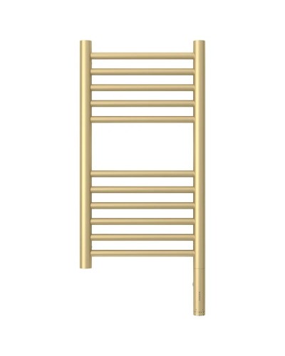 Полотенцесушитель электрический 600х300 шампань матовая МЭМ правый, перемычка прямая Сунержа Богема 3.0 022-5805-6030