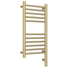 Полотенцесушитель электрический 600х300 шампань матовая МЭМ правый, перемычка прямая Сунержа Богема 3.0 022-5805-6030