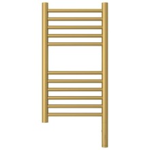 Полотенцесушитель электрический 600х300 золотой матовый МЭМ правый, перемычка прямая Сунержа Богема 3.0 032-5805-6030