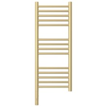 Полотенцесушитель электрический 800х300 шампань матовая МЭМ левый, перемычка прямая Сунержа Богема 3.0 022-5804-8030