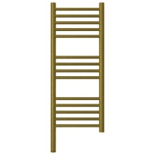 Полотенцесушитель электрический 800х300 состаренная бронза МЭМ левый, перемычка прямая Сунержа Богема 3.0 05-5804-8030