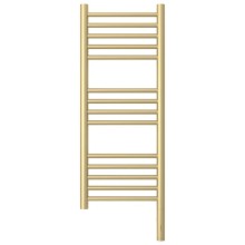 Полотенцесушитель электрический 800х300 шампань матовая МЭМ правый, перемычка прямая Сунержа Богема 3.0 022-5805-8030