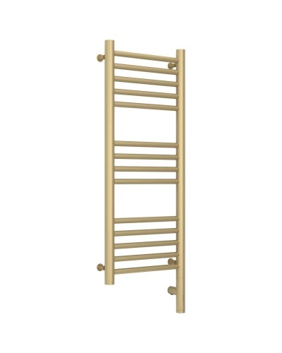 Полотенцесушитель электрический 800х300 шампань матовая МЭМ правый, перемычка прямая Сунержа Богема 3.0 022-5805-8030