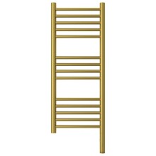 Полотенцесушитель электрический 800х300 состаренная латунь МЭМ правый, перемычка прямая Сунержа Богема 3.0 051-5805-8030