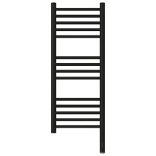 Полотенцесушитель электрический 800х300 черный матовый МЭМ правый, перемычка прямая Сунержа Богема 3.0 31-5805-8030