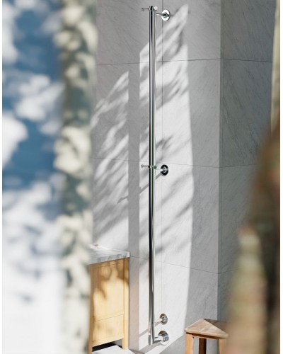 Электрический полотенцесушитель Margaroli Arcobaleno 616 BOX 616CRB-1650 Хром