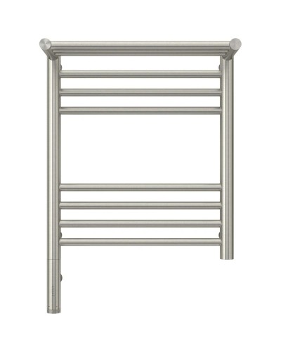 Полотенцесушитель электрический 500х400 сатин МЭМ левый Сунержа Богема с полкой 3.0 071-5806-5040