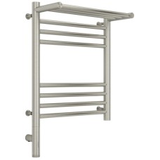 Полотенцесушитель электрический 500х400 сатин МЭМ левый Сунержа Богема с полкой 3.0 071-5806-5040